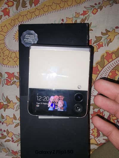 Samsung Z flip 3 official approved with box