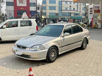 Honda civic 1996 silver