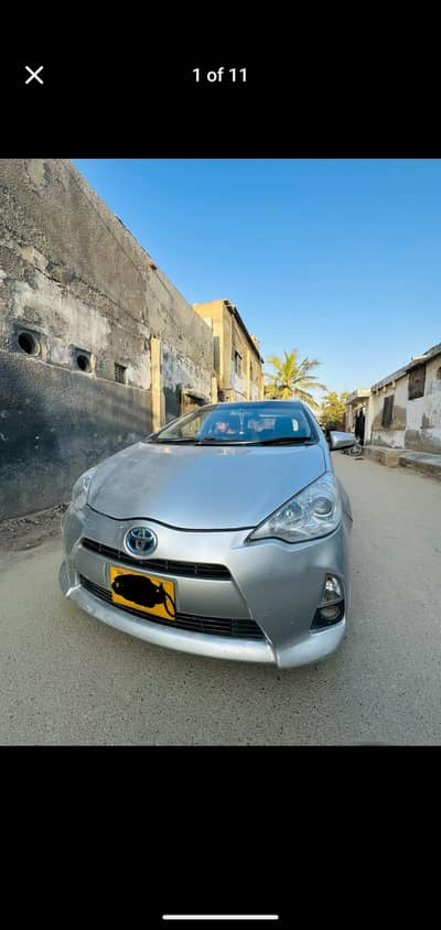 TOYOTA AQUA 2012 S PUSH FIRST OWNER