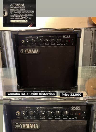 Yamaha GA-15 Guitar amplifier/ Piano / keyboard / Acoustic / Vilon