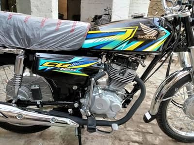 Honda CG125 Black brand new zero meter