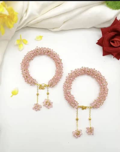 Handmade Crystal Bangles