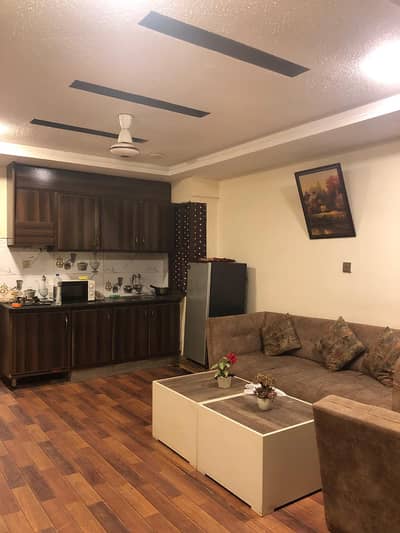 1 bed full furnished flat for rent in Bahria town Islamabad