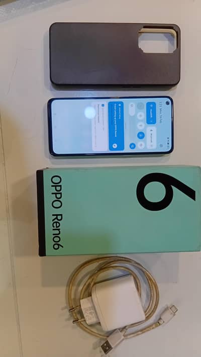 Oppo Reno 6 with Box original charger PTA