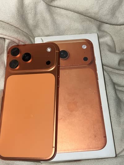 Iphone 17 Pro Max Cosmic Orange Factory Unlock Full Sim Time With Box