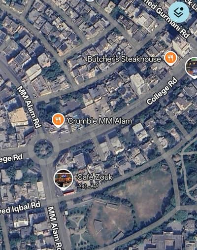 2 Kanal Plot On College Road Gulberg near Mini Market (Blue Zone)