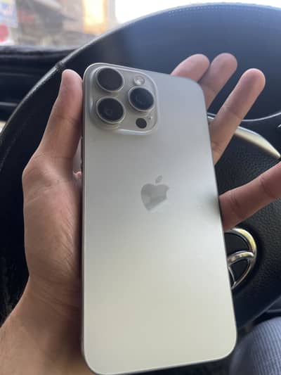 Iphone 15 pro max pta approved 512gb complete box