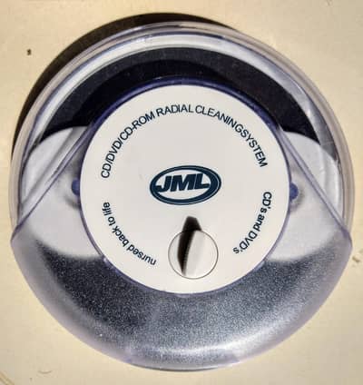 CD DVD Radial Cleaning System