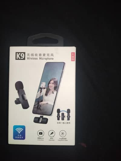 K9 wireless micro phone for Android & IPhone.