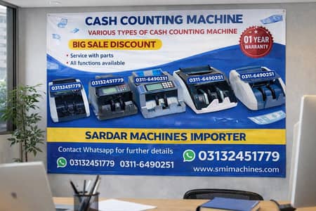 cash counting machine Multi currency Note counting 100% fake detection