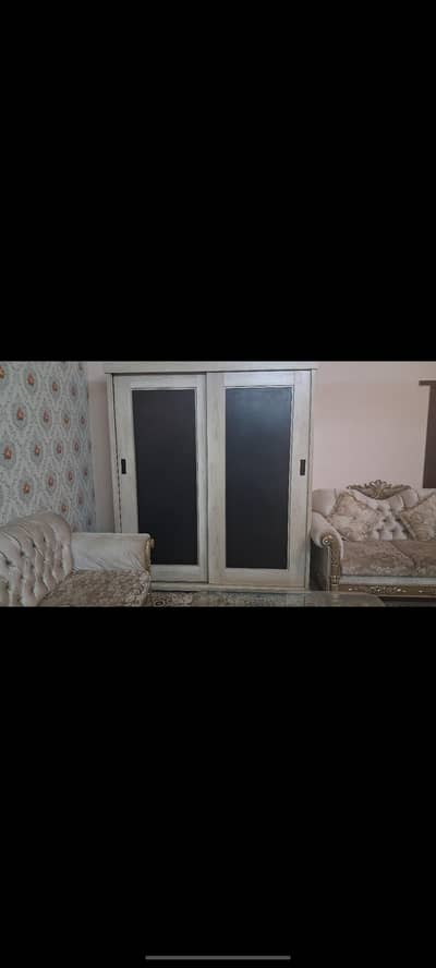 Luxury Wooden Almirah – Almost New | Excellent Condition