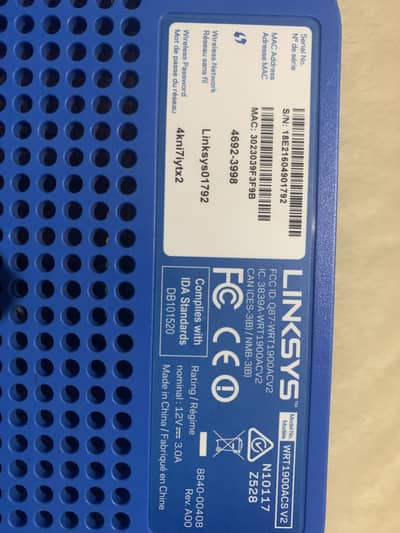 Linksys WRT1900ACS V2 - Dual Core Gaming Router (AC1900)