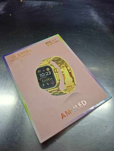 YH X999+ Smart Watch 5 in 1 Amoled Display