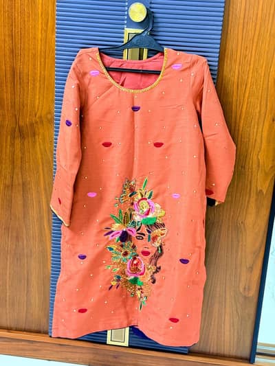 3 piece party wear dress