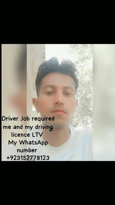 driver job need me in Karachi