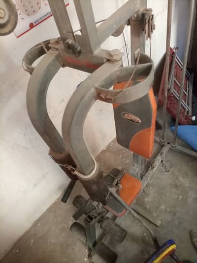 Home gym multiple exercise machine 7 in One only wire repair required