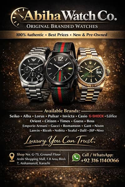 Watches/ Branded Watches/ Luxury Watches/Men Watches