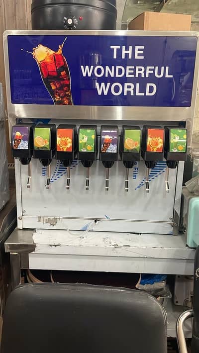 Soda Water Machine Slush Cone Ice Cream Tawa Chocolate fountain Etc