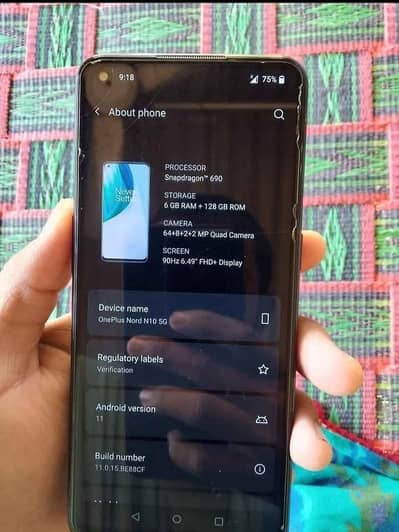 oneplus n10 5G pta appoverd