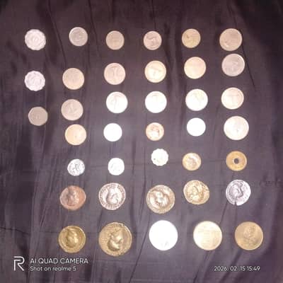 Antique 50 WRL/Others  coins for sale.