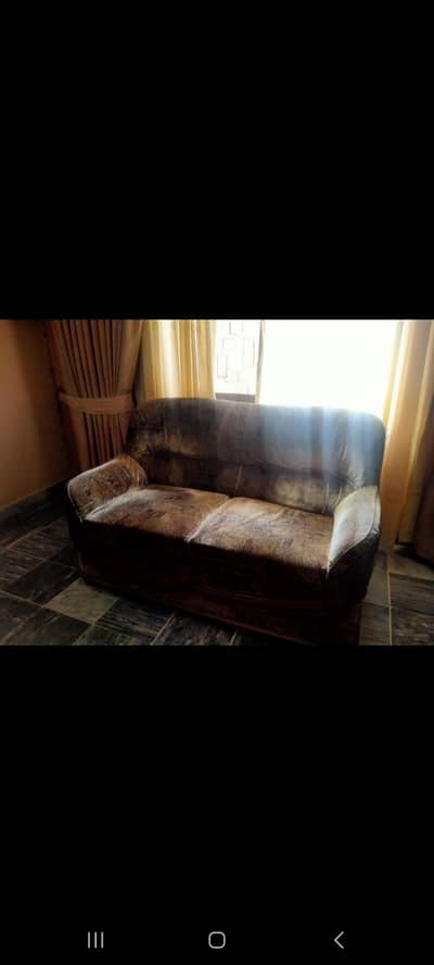 sofa set with side tables