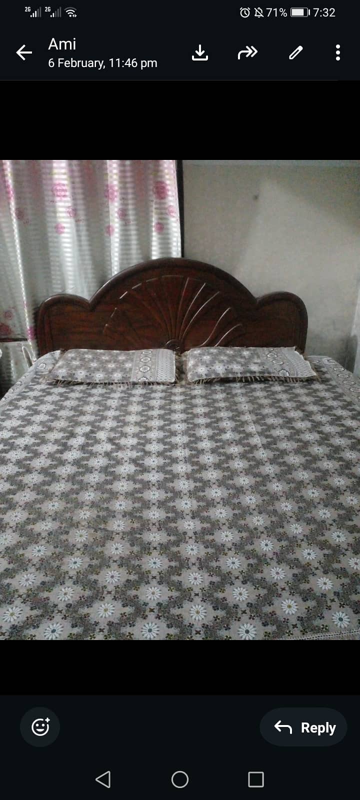 Double bed queen size 2