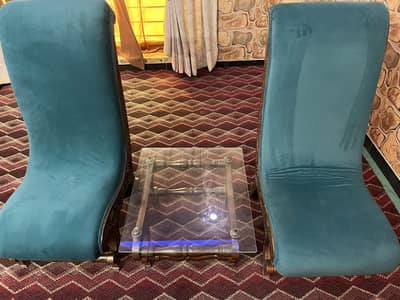 Coffee Table with Chairs(Original Chinioti Made)