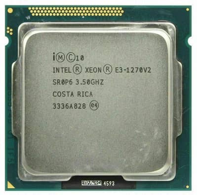 xeon e3 1270 v2 equal i7  3770 +asus h61 mini itx+8gb ddr3 1600mhz