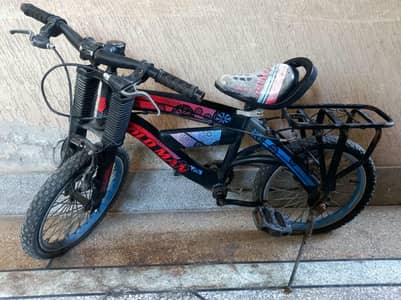 Gold man heavy frame bicycle for kids