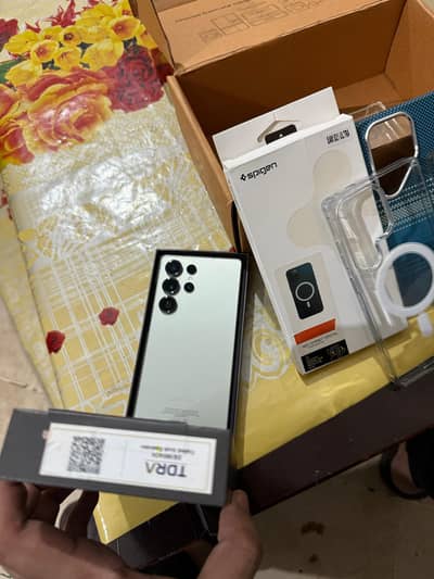 Samsung S25 Ultra Jadegren Colour Brand New Condition Non PTA Full Box