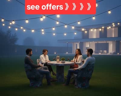 Premium Garden Chair Set | Bulk Deal Available