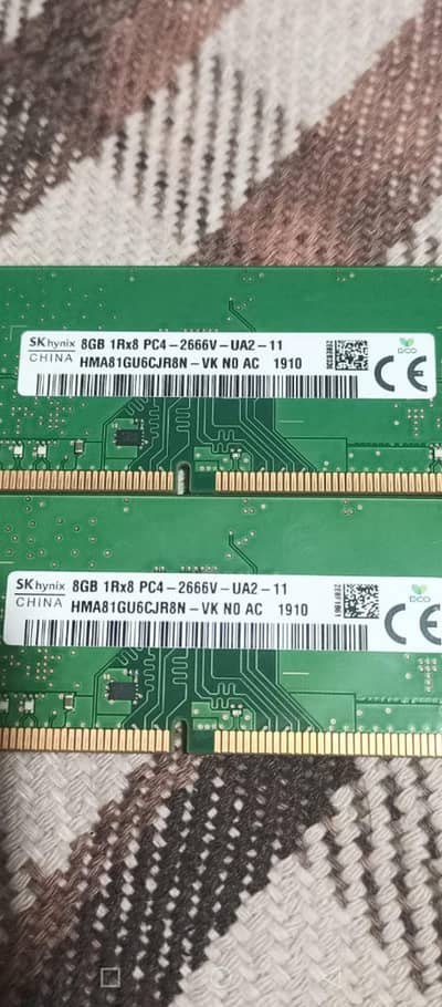 pc4 2666mhz ddr4 8+8 pair 16gb pc ram in cheap