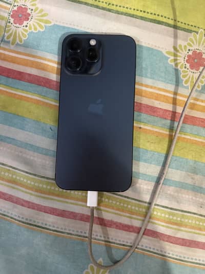 I phone 15 pro max non pta 512gb blue colour