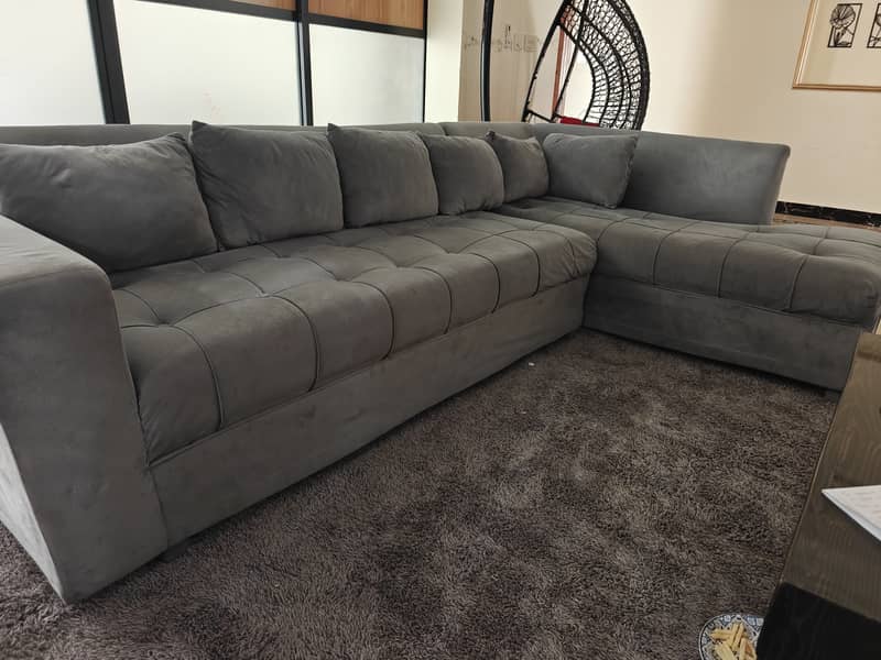 L Shaped sofa 2
