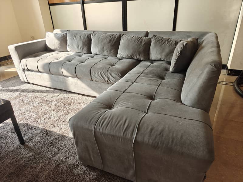 L Shaped sofa 3