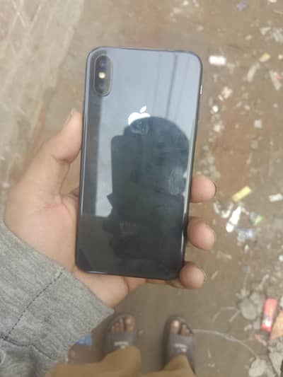 I phone x PTA approved  panel chnge achy wala laga ha f