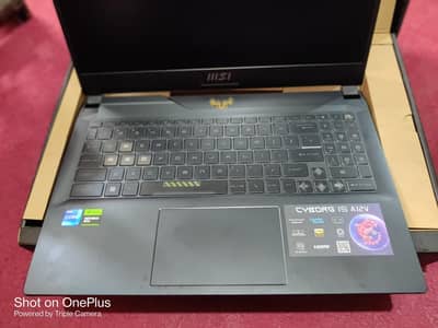 Msi Cyborg i7 12 Gen Rtx 4060 with box and warrenty