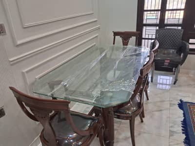 dining table and chairs