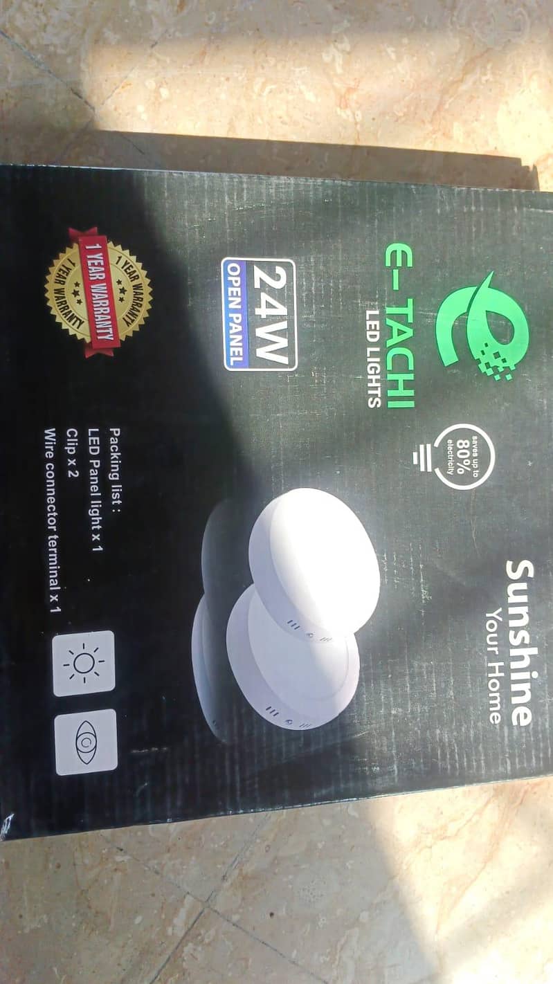 LED Open Panel Lights 24wt 0