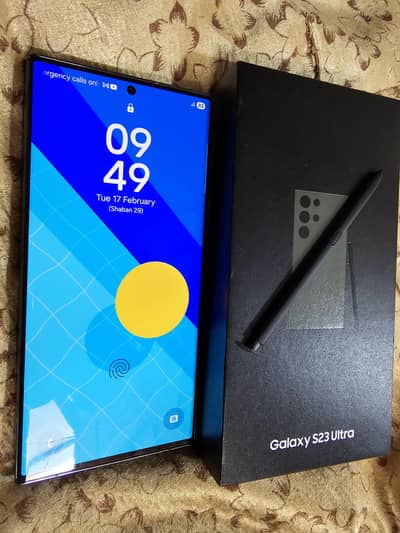S23 ultra 100% Original Mobile Original Box 24Gb12+12/512(Urgent sale