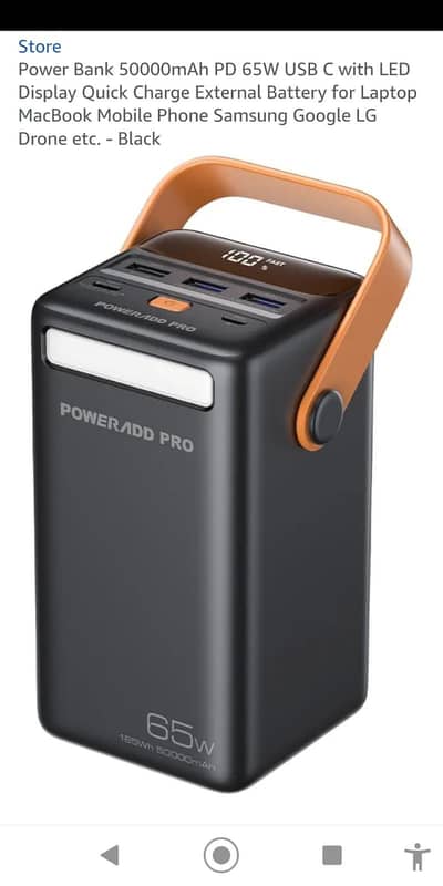 poweradd 50000mah power station