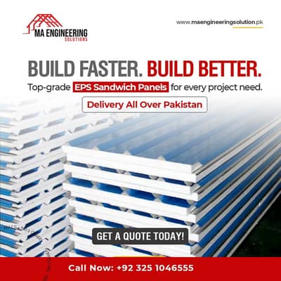 EPS Sandwich Panel & PU sandwich panel