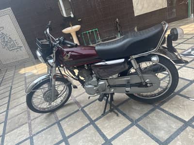 24/25 silver self start achi bike h