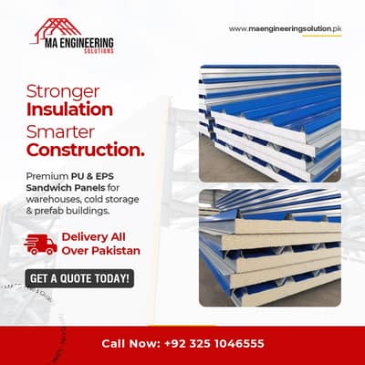 EPS Sandwich Panel & PU sandwich panel