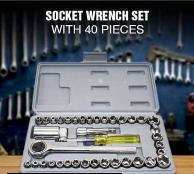 40 Pcs Wrench Vhicle Tool Kit