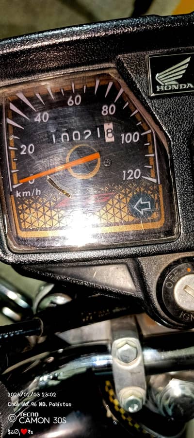 HONDA 125 SPECIAL EDITION-GOLD BLACK