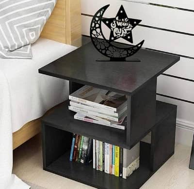 Ramadan Kareem Calligraphy Decorative Moon Shaped Table Stand