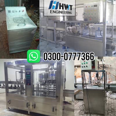 Automatic Bottle Filling Machine for RO Plant , RO Filling Machine