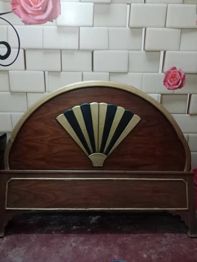 pure Tali wooden double bed 03241178260