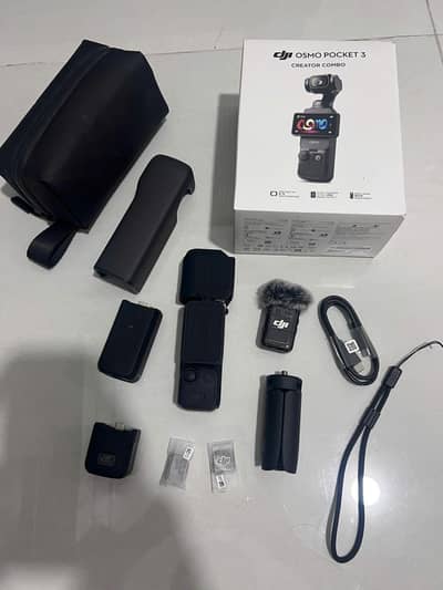 DJI OSMO POCKET 3 CREATER COMBO LIKE NEW 0/3/2/4/8/9/1/2/6/6/3